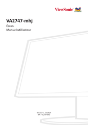 ViewSonic VS18524 Manuel Utilisateur