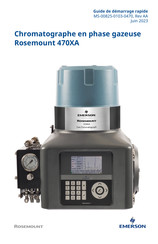 Emerson Rosemount 470XA Guide De Démarrage Rapide