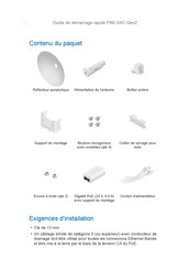 Ubiquiti PBE-5AC-Gen2 Guide De Démarrage Rapide