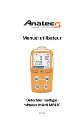 Anatecs mPower MUNI MP420 Manuel Utilisateur