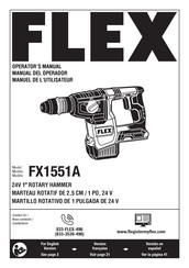 Flex FX1551A Manuel De L'utilisateur