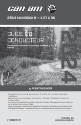 BRP Can-am Maverick R X rs 2024 Guide Du Conducteur