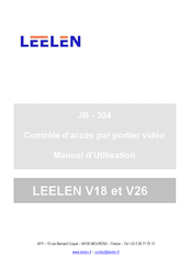 LeeLen V26 Manuel D'utilisation