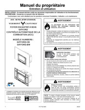 Vermont Castings GIFFORD-BM Manuel Du Propriétaire