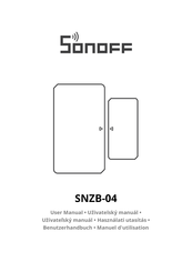 Sonoff SNZB-04 Manuel D'utilisation