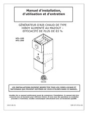 ECR International HTL-100 Manuel D'installation, D'utilisation Et D'entretien
