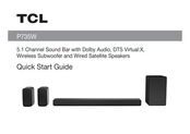 TCL P735W Guide De Démarrage Rapide