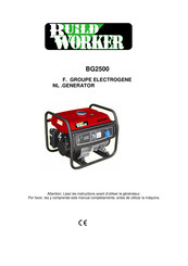 Build Worker BG2500 Mode D'emploi