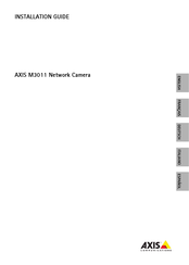 Axis Communications M3011 Guide D'installation