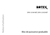 thomann Botex DPX-1210H NET Notice D'utilisation