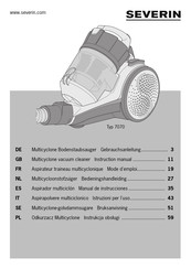 SEVERIN CY 7070 Mode D'emploi
