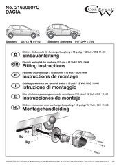 ConWys AG 21620507C Instructions De Montage