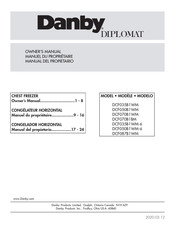 Danby DIPLOMAT DCF050B1WM-6 Manuel Du Propriétaire