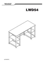 Songmics VASAGLE LWD54 Instructions