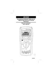 SEFRAM BK390B Manuel D'utilisation