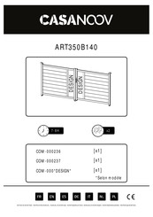 Casanoov ART350B140 Instructions De Montage