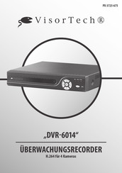 VisorTech DVR-6014 Mode D'emploi