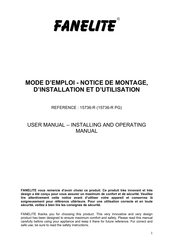 Fanelite 15736-R Mode D'emploi