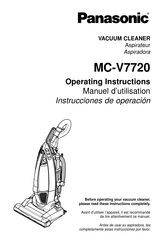 Panasonic MC-V7720 Manuel D'utilisation