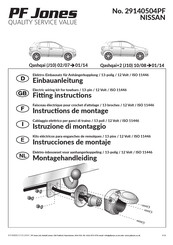 PF Jones 29140504PF Instructions De Montage