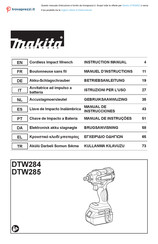 Makita DTW285Z Manuel D'instructions