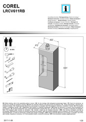 Forte COREL LRCV611RB Notice De Montage