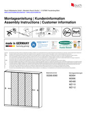 Rauch M2694 Instructions De Montage