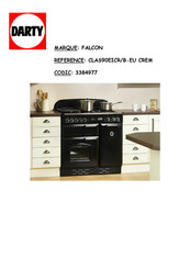 Falcon CLAS90EICR/B-EU Instructions D'installation Et D'entretien