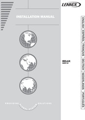 Lennox RELAX SIZE 24 Manuel D'installation