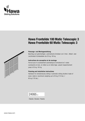 hawa Frontslide 100 Matic Instructions De Montage