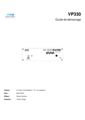 waves system VP330 Guide De Démarrage