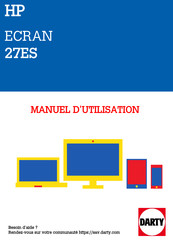 HP 27ES Guide De L'utilisateur