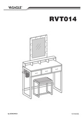 Songmics Vasagle RVT014 Instructions D'assemblage