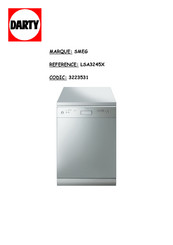 Smeg LSA3245X Notice D'utilisation