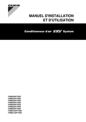 Daikin FXMQ80P7VEB Manuel D'installation Et D'utilisation