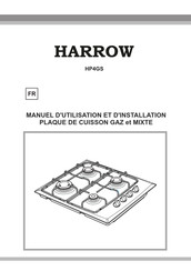 Harrow HP4GS Manuel D'utilisation Et D'installation