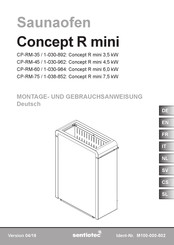 Sentiotec CP-RM-45 Instructions De Montage Et D'utilisation