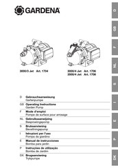 Gardena 3500/4 Jet Mode D'emploi