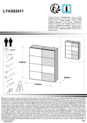 Forte LYAS82411 Notice De Montage