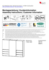 Rauch 71504.1660 Instructions De Montage