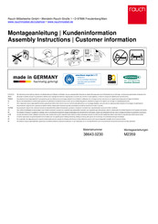 Rauch M2359 Instructions De Montage