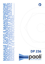 Paoli Avvitatori DP 236 Manuel D'utilisation Et D'entretien