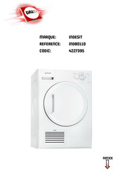 Indesit IND80110 Guide D'utilisation