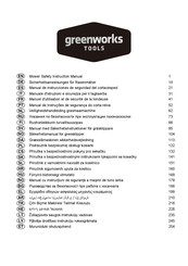 GreenWorks Tools G40LM35K2 Manuel D'utilisation Et De Sécurité