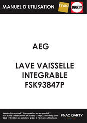 AEG FSK93847P Notice D'utilisation