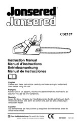 Jonsered CS2137 Manuel D'instructions