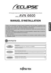 Eclipse AVN6600 Manuel D'installation