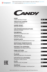 Candy CVG 64 SGNX Notice D'emploi