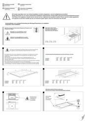 ETNA KIF880ZT/E01 Instructions D'installation