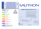 SAUTHON BOREAL BLEU NUIT 37111A Instructions De Montage